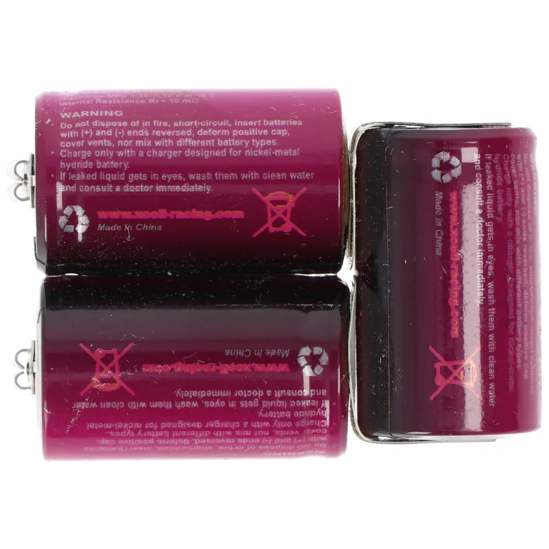 AccuCell Akku kompatibel zu Wella Expert HS50 NiMH 3,6V mit 1300mAh, 46,5 x 34 x 18mm
