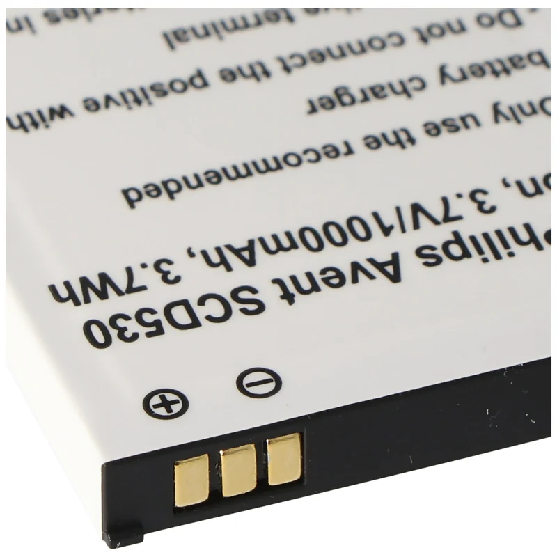 AccuCell Akku passend für Philips Avent SCD530 Li-Ion Akku BYD006649, BYD001743