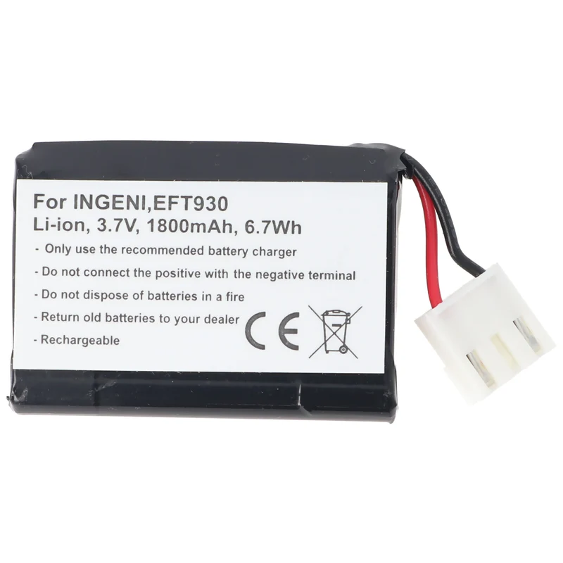 AccuCell Ingenico EFT930 Nachbau Akku passend für F26401652 Akku