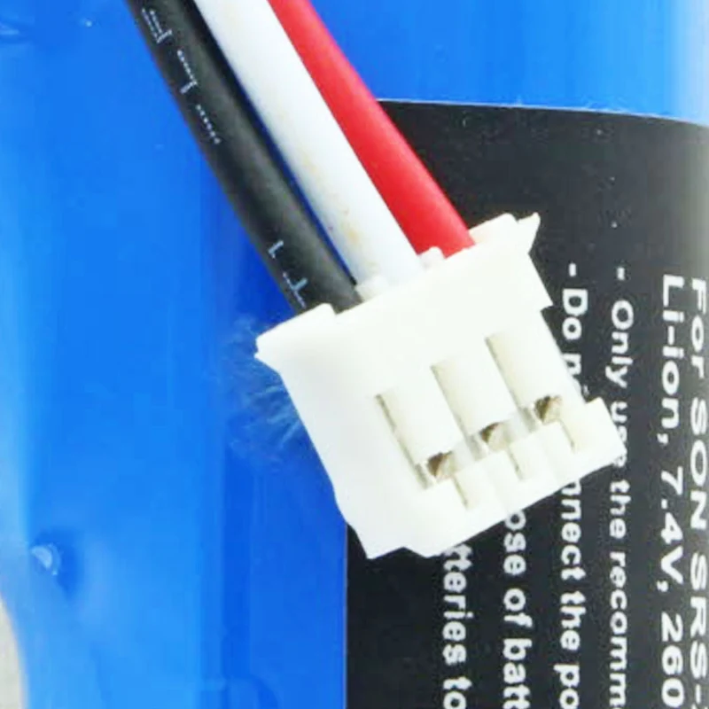 AccuCell Akku passend für Sony SRS-X5 Akku Li-ion, 7,4V 3400mAh, 19,2Wh, built-in, ohne Werkzeug