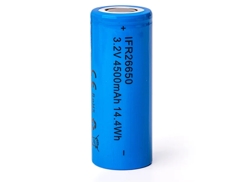 Keeppower IFR26650 LiFePO4 Akku 3,2V 4500mAh 26650