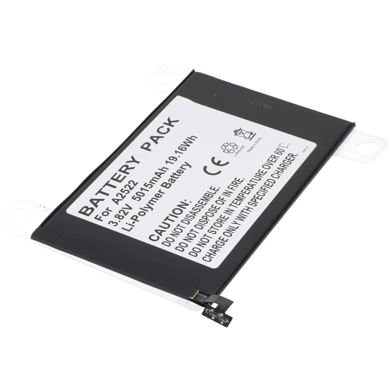 AccuCell Akku passend für A2522 für Mac Apple iPad mini 6, A2567, Li-Polymer, 3,82V, 5015mAh, 19,2Wh, built-in