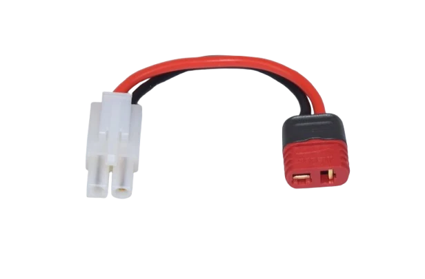 Absima Adapter mit Kabel T-Plug (W) - Tamiya (M) 40mm
