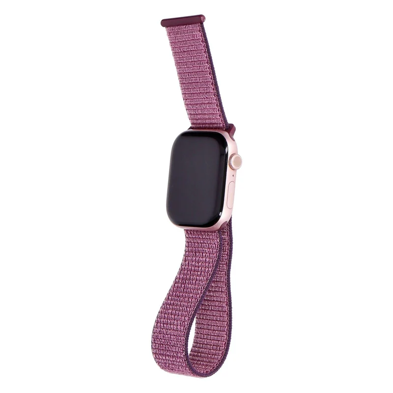 Apple Watch Series 10 GPS 46mm Roségold Aluminiumgehäuse, Sport Loop Violett
