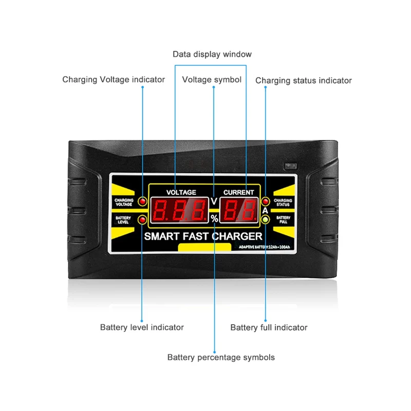 Smart Auto Batterie Ladegerät 12V 6A (EU plug)