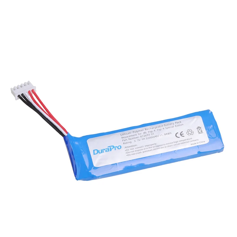 3.7 V 3200mAh Akku für JBL-Lautsprecher Flip 4, Flip 4 Special Edition