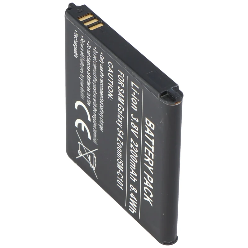 AccuCell Samsung Galaxy S4 Zoom, B740AC, B740AE, SM-C101 Hochleistungs-Akku