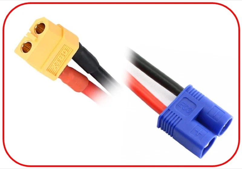 Absima Ladekabel XT60 auf EC3 15cm