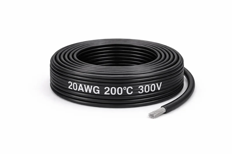 Keeppower Silikonkabel 20 AWG 0,5 mm² 200°C 300V flexibel verzinnt Meterware