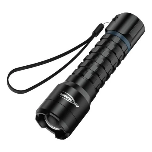 ANSMANN LED Taschenlampe Survival TS3000RF – wiederaufladbare Outdoor-Taschenlampe mit 3000 Lumen
