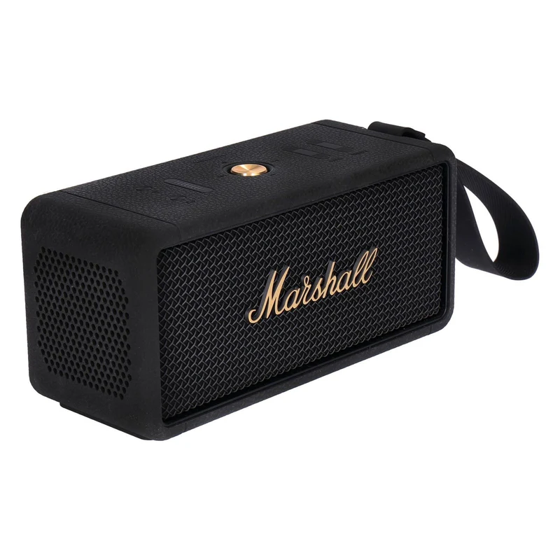 Marshall MIDDLETON tragbarer Bluetooth Lautsprecher Black & Brass