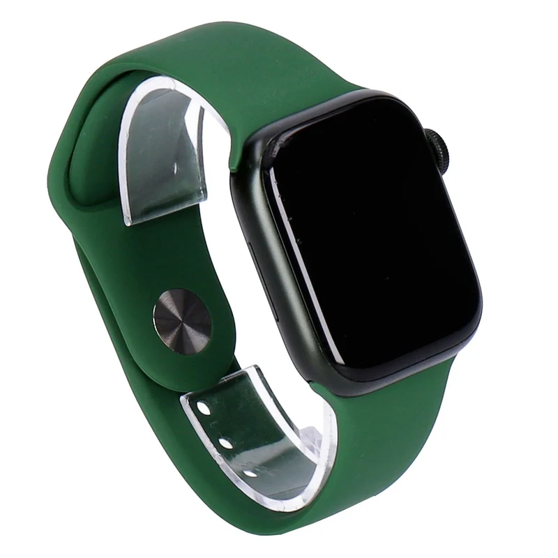 Apple Watch Series 7 41mm GPS Grün Aluminumgehäuse mit Sportarmband Kleeblatt