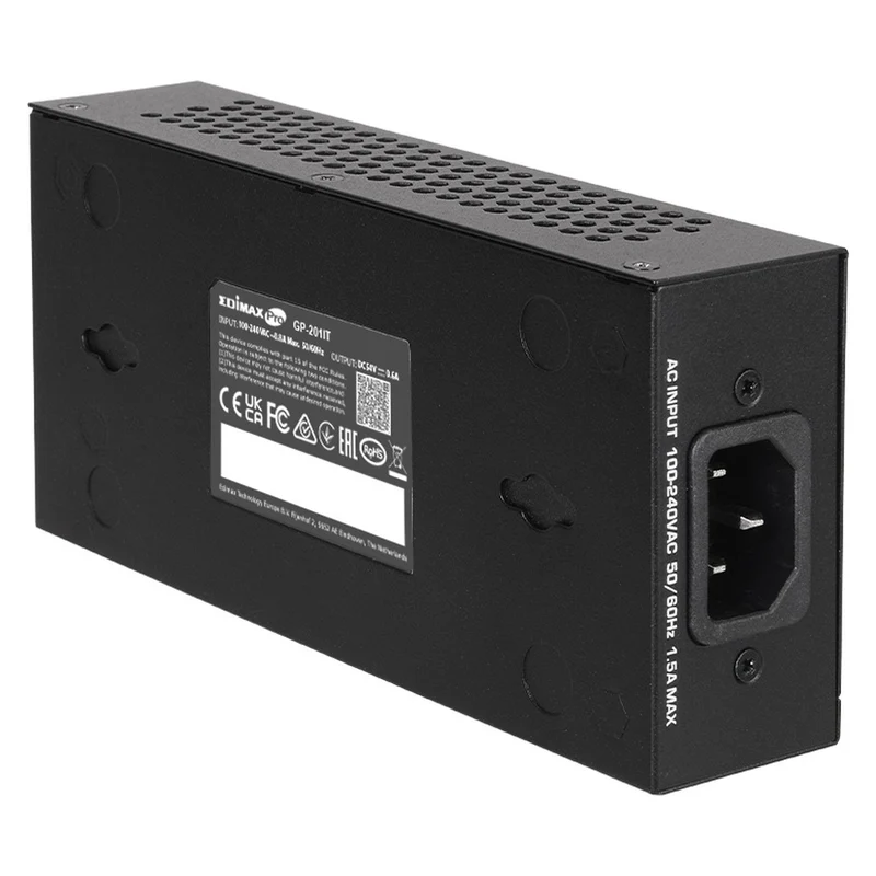 Edimax GP-201IT PoE-Adapter 2.5 Gigabit Ethernet, Schnelles Ethernet, Gigabit Ethernet