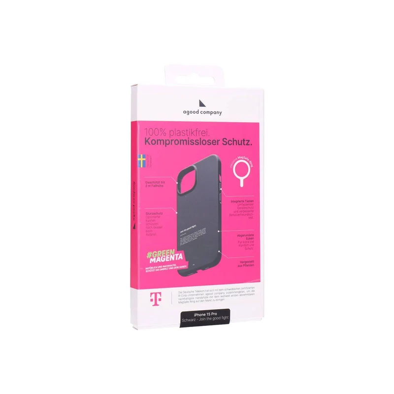 agood Handyhülle Schwarz passend für Apple iPhone 15 Pro