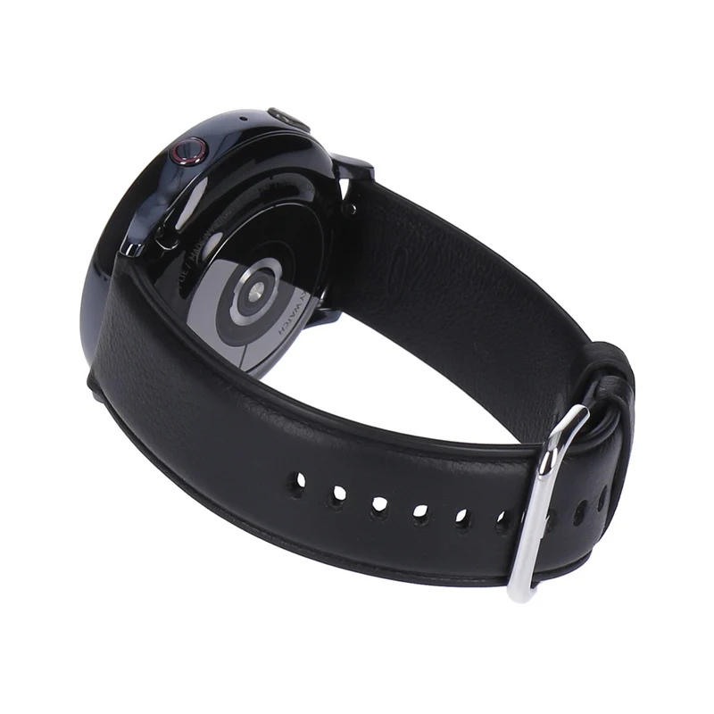 Samsung Galaxy Watch Active2 LTE 44mm Black Edelstahlgehäuse mit Lederarmband Schwarz