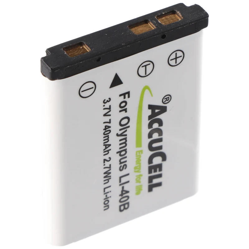 AccuCell Akku passend für Fuji Fujifilm NP-45 Akku, Sony NP-45A