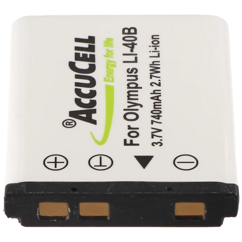 AccuCell Akku passend für Fuji Fujifilm NP-45 Akku, Sony NP-45A