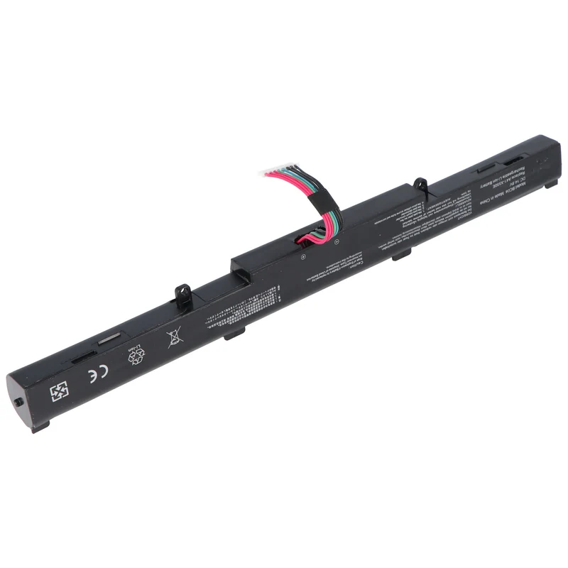 AccuCell Akku passend für Asus A41-X550E Akku A450, A450C, F751, F751L, R752L, 15V, 2950mAh, 44Wh
