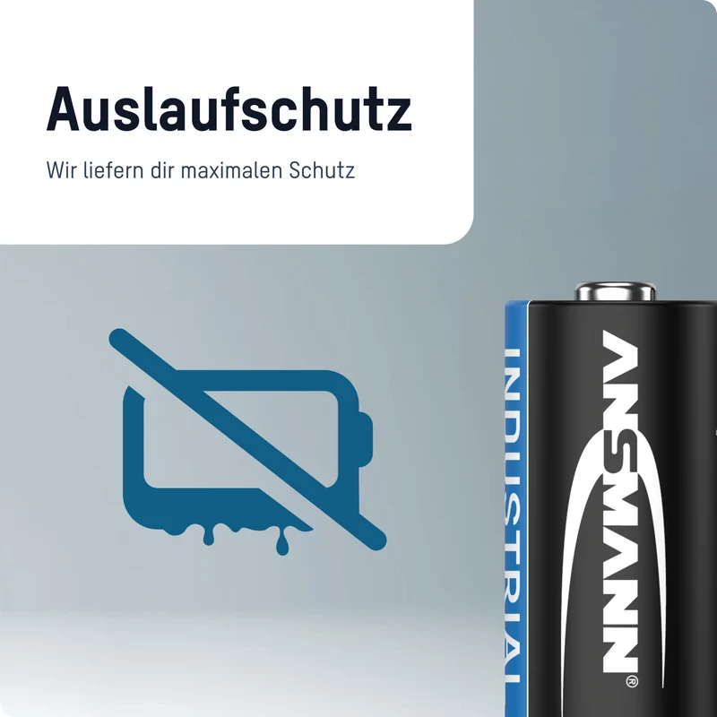 Ansmann Lithium Batterie CR123A / CR17335, 3 Volt, 10er Sparpack, perfekt für den alltäglichen Gebrauch