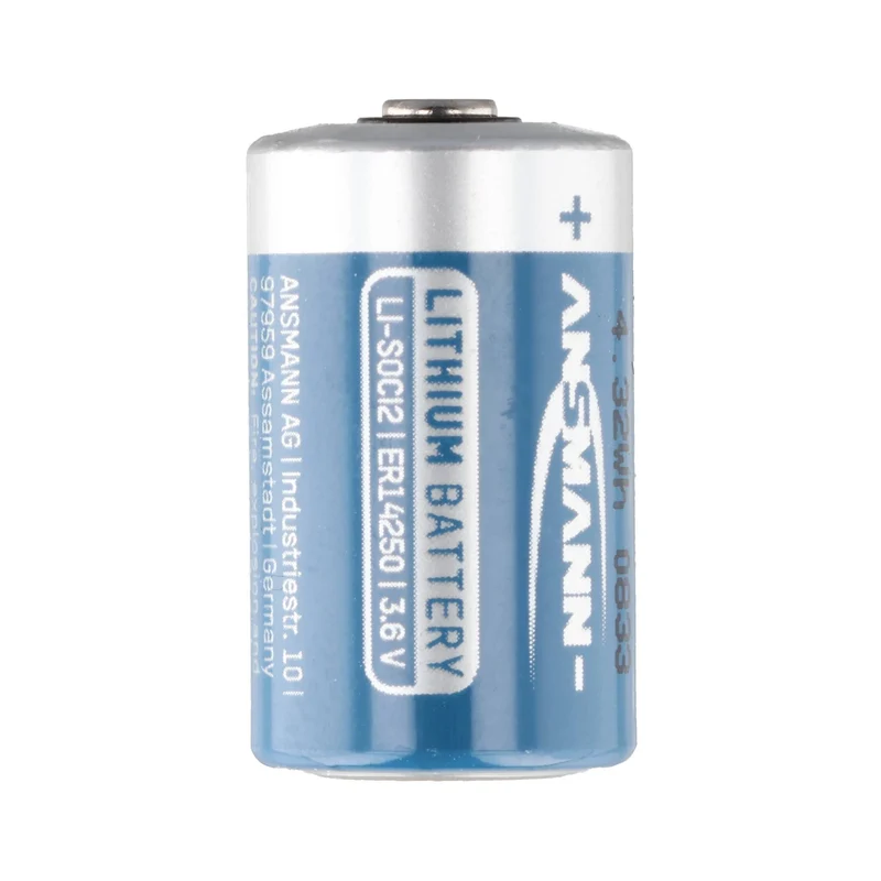 Ansmann Lithium Batterie, 3.6V-ER14250-1/2AA