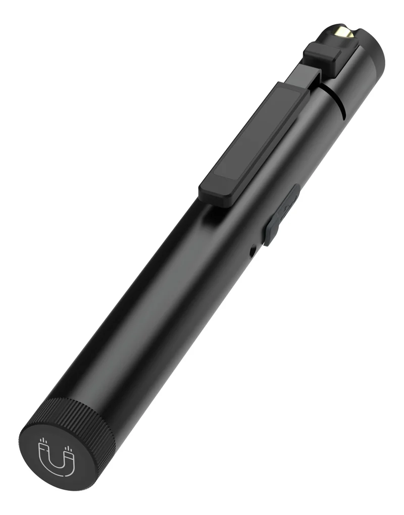 Ansmann Stiftleuchte Penlight 4in1R – wiederaufladbare LED-Stiftlampe mit UV-Licht und Laserpointer