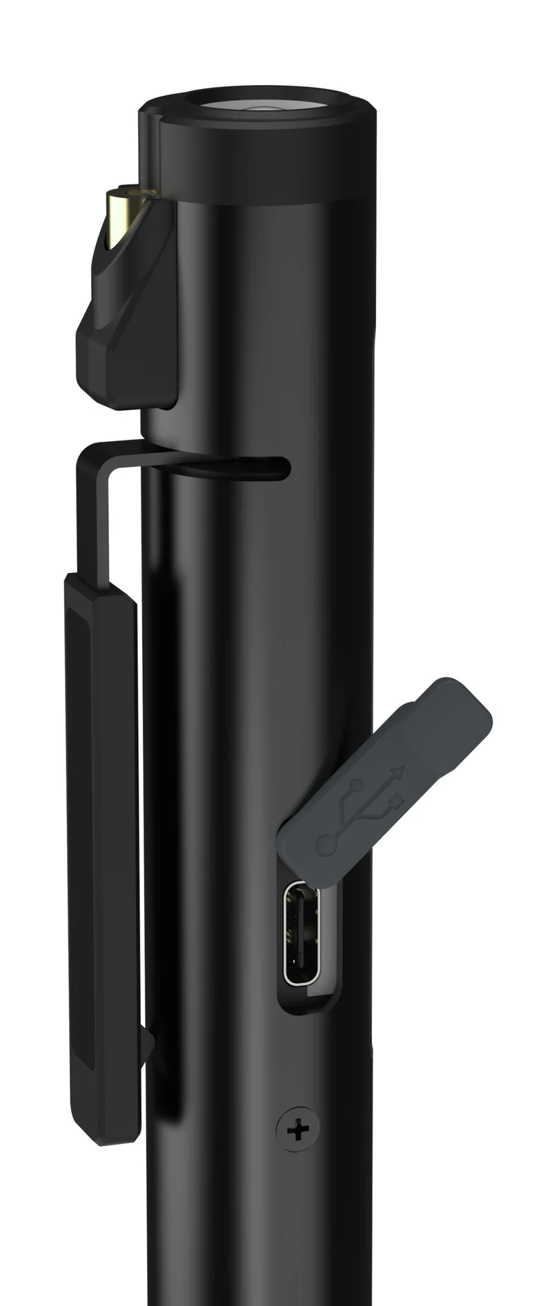 Ansmann Stiftleuchte Penlight 4in1R – wiederaufladbare LED-Stiftlampe mit UV-Licht und Laserpointer