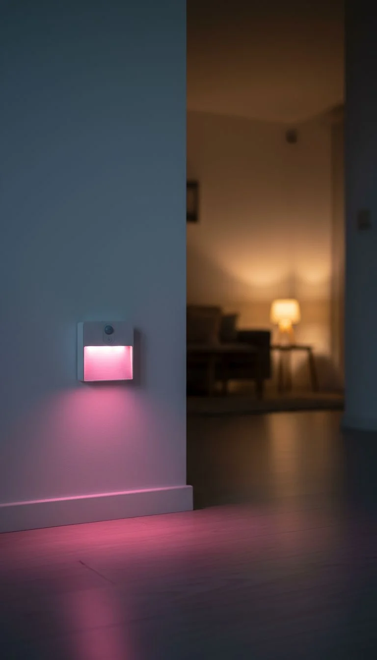 Ansmann Sensor-Nachtlicht NL5R – wiederaufladbares LED Orientierungslicht mit Bewegungsmelder