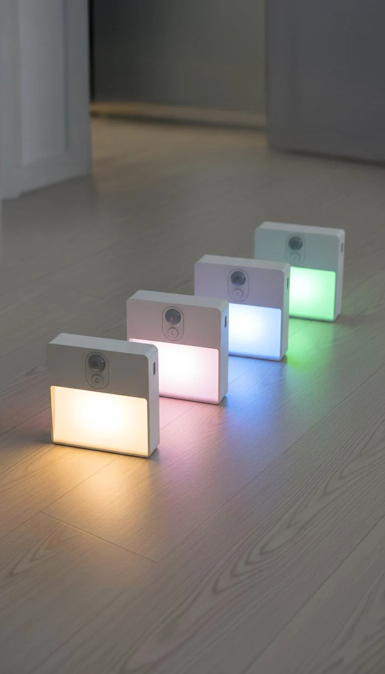 Ansmann Sensor-Nachtlicht NL5R – wiederaufladbares LED Orientierungslicht mit Bewegungsmelder