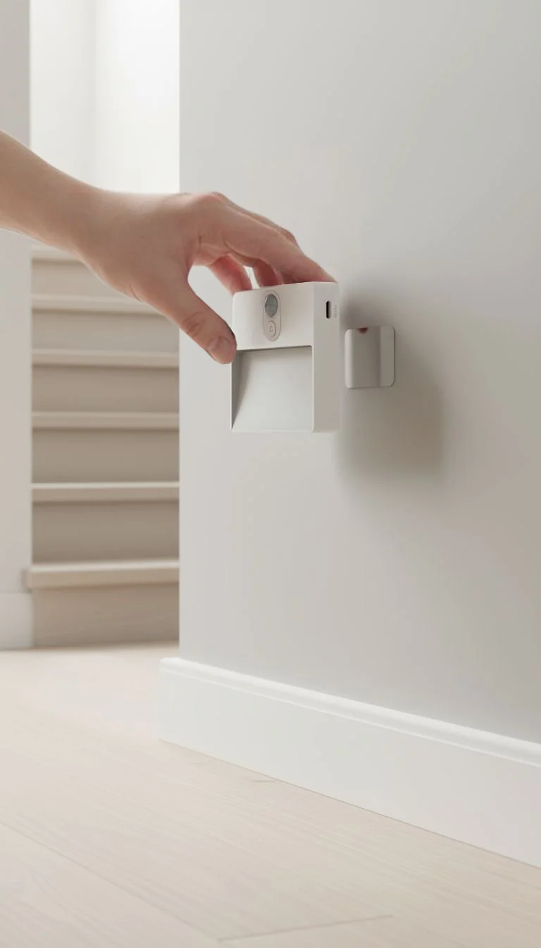 Ansmann Sensor-Nachtlicht NL5R – wiederaufladbares LED Orientierungslicht mit Bewegungsmelder