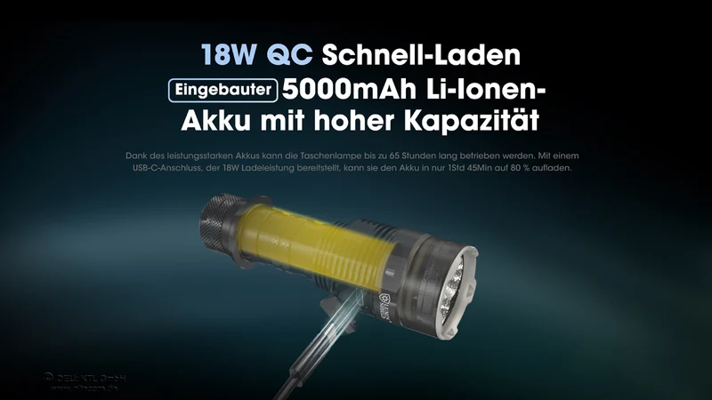 Nitecore Taschenlampe TM9K PRO - 9900 Lumen