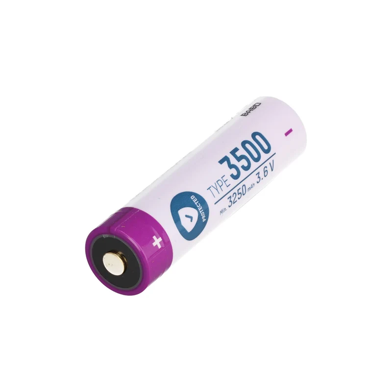 Ansmann Li-Ion Akku 18650 3,6 Volt 3500mAh, 12,6Wh, 70x18,5mm,geschützter Akku Sicherheitsbeschaltung