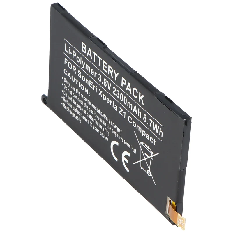 AccuCell Akku passend für den Sony XPERIA Z1 Compact Akku 1274-3419.1, 1ICP4/53/88, LIS1529ERPC