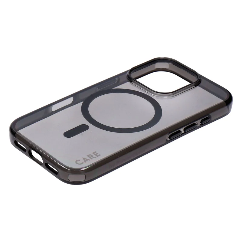 CARE by PanzerGlass Smokey Case Schwarz passend für Apple iPhone 16 Pro