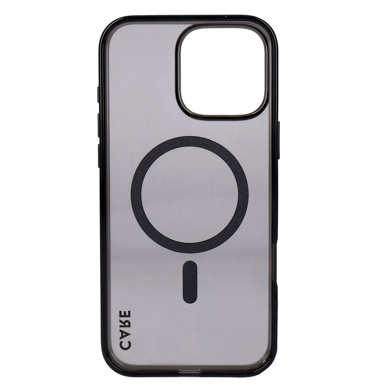 CARE by PanzerGlass Smokey Case Schwarz passend für Apple iPhone 16 Pro Max