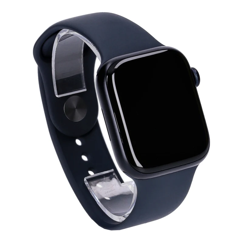 Apple Watch Series 9 45mm GPS + 4G Mitternacht Aluminiumgehäuse mit Sportarmband Mitternacht M/L