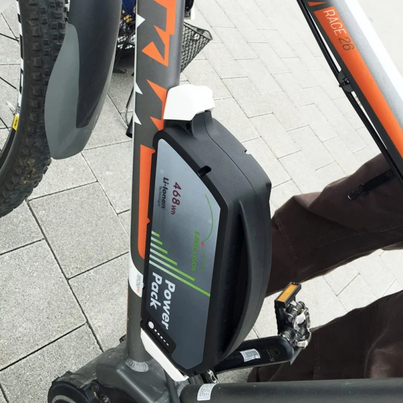 E-Bike Vision Hochleistungs E-Bike Akku Bosch Classic Line 36 Volt 17Ah 612Wh, Unterrohr, Rahmen, 2. Generation