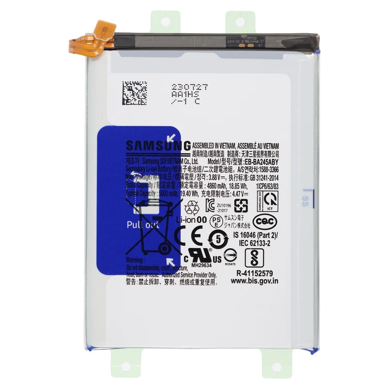AccuCell Original Samsung Galaxy A24 Akku EB-BA245ABY 5000mAh Li-Ion