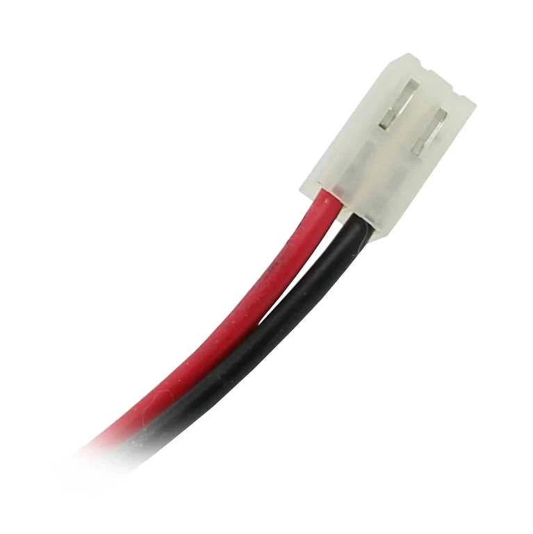 AccuCell Notleuchtenakku NiMH 3,6V 1800mAh L1x3 Sub-C mit 200mm Kabel und Stecker