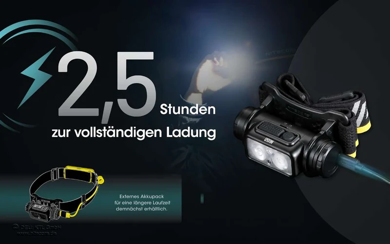 Nitecore Stirnlampe NU50 - 1400 Lumen