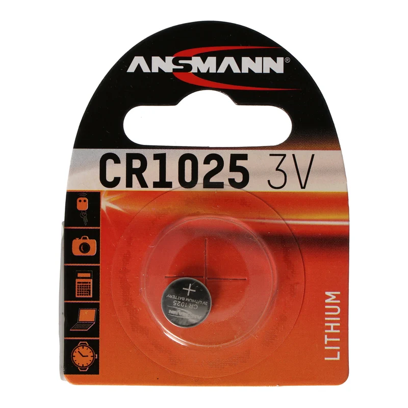 Ansmann CR1025 Lithium Batterie IEC CR 1025 Knopfzelle