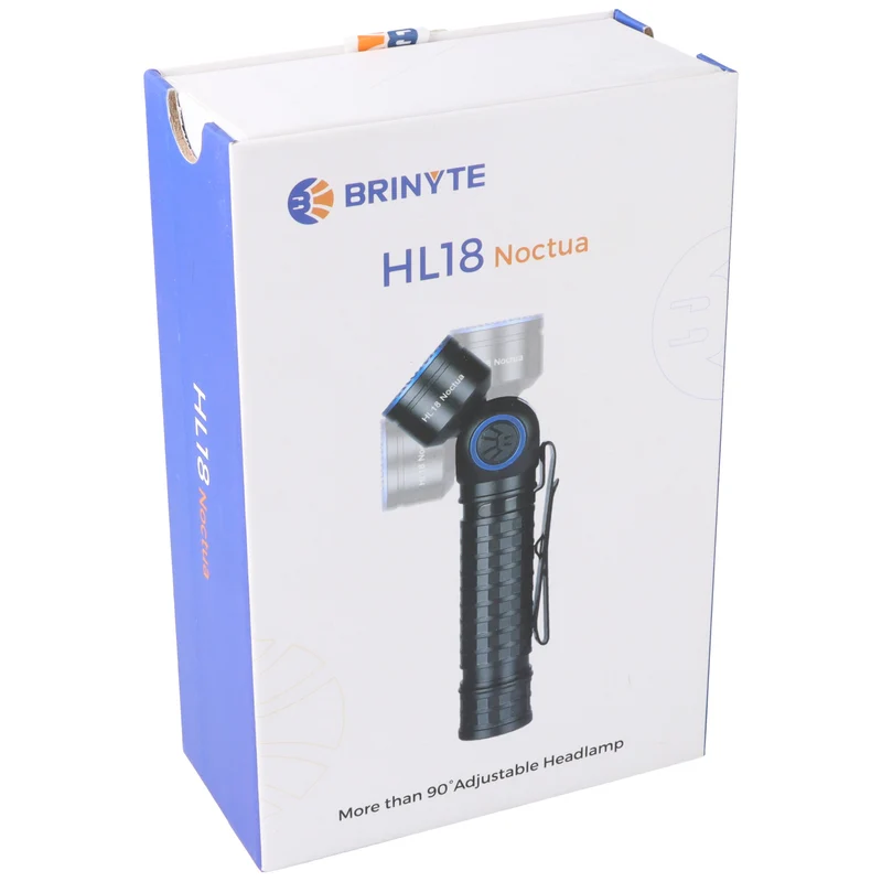 Brinyte HL18 – 1.600 Lumen schwenkbare Stirnlampe mit Magnetfunktion