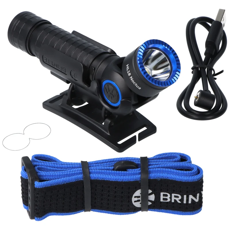 Brinyte HL18 – 1.600 Lumen schwenkbare Stirnlampe mit Magnetfunktion