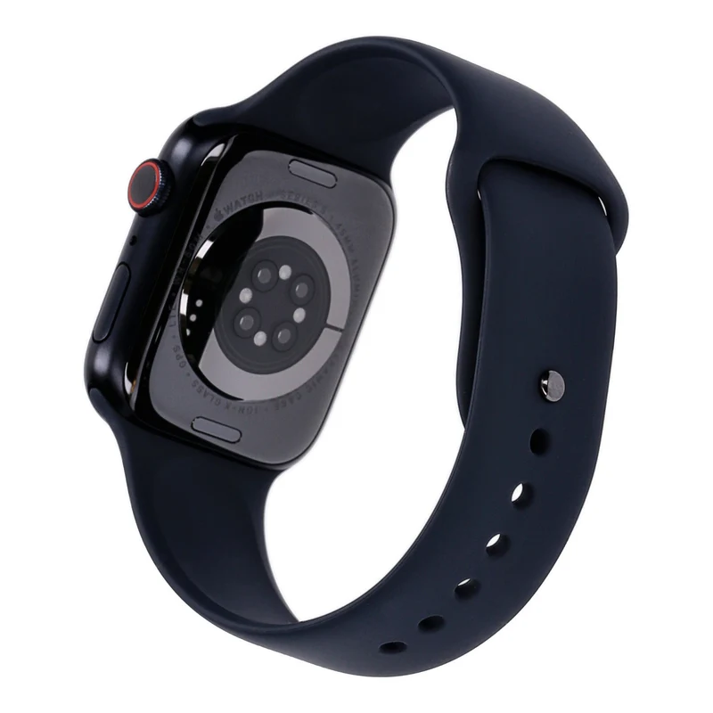 Apple Watch Series 9 45mm GPS + 4G Mitternacht Aluminiumgehäuse mit Sportarmband Mitternacht M/L