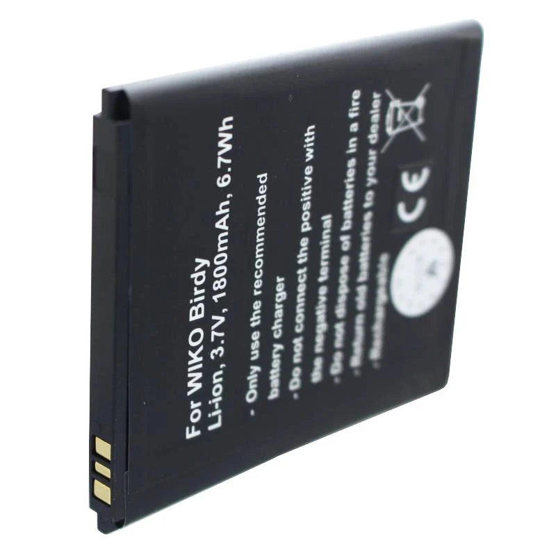 AccuCell Akku passend für den Handy Akku Wiko Birdy Akku S104-M25000-000