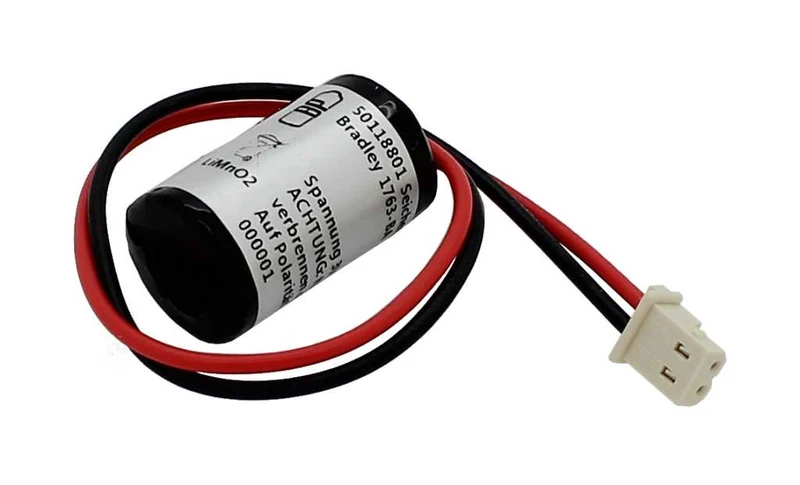 AccuCell Speicherbatterie 3V ersetzt Allen Bradley 1763-BA - 850mAh