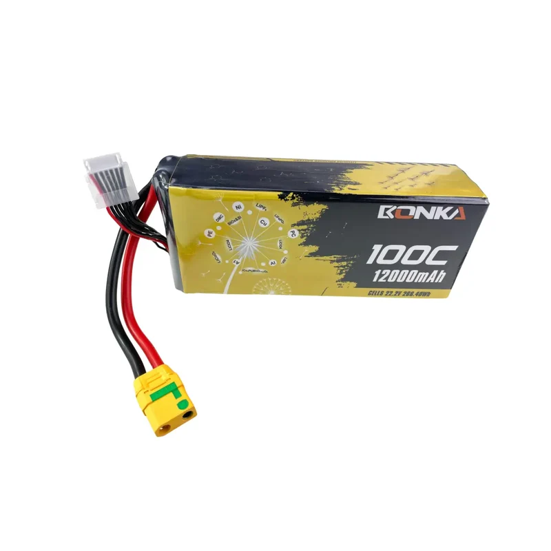 Bonka Lipo Akku 12000mAh 100C 22,2V XT90 Antiblitz