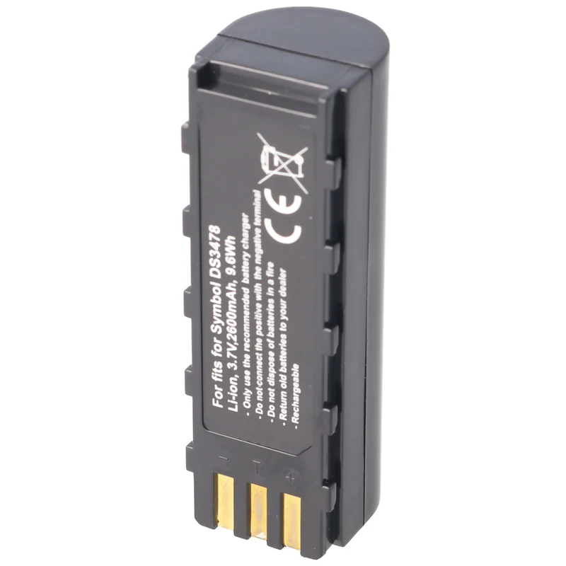 AccuCell Akku passend für Symbol 21-62606-01 Akku 3,7V 2600mAh 9,6Wh