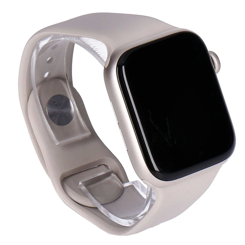 Apple Watch SE 2 44mm GPS Polarstern Aluminiumgehäuse mit Sportarmband Polarstern S/M