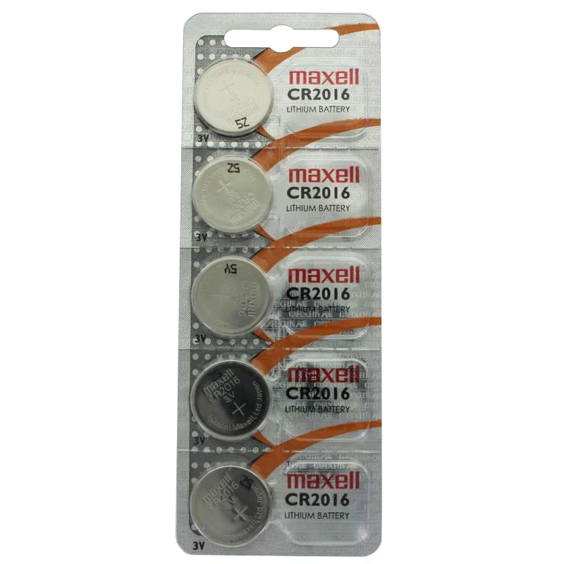 Maxell CR2016 Lithium Knopfzelle IEC CR2016 (5 St.)