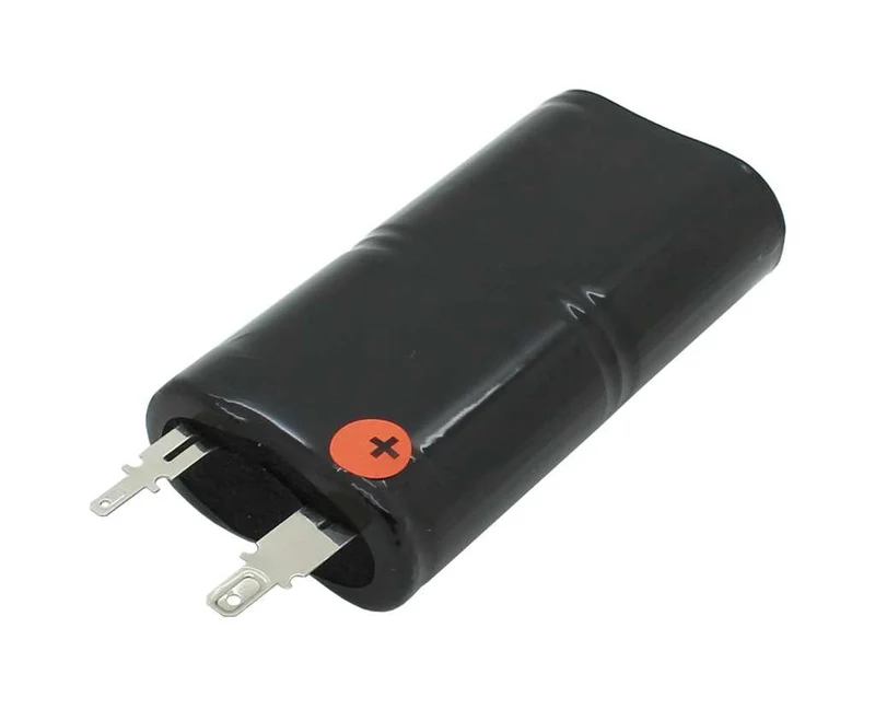 AccuCell Notleuchtenakku NiMH 4,8V 3000mAh L2x2 Sub-C mit Faston-Anschluss passend für Zumtobel 04797089